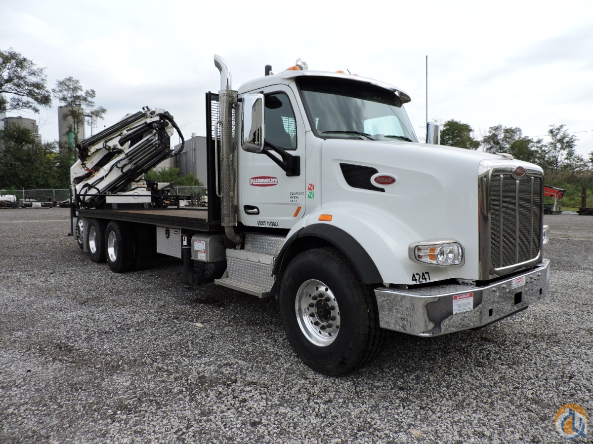 37 266 K4 J9k3 Rear Mounted Knuckleboom Crane 2015 Peterbilt 567