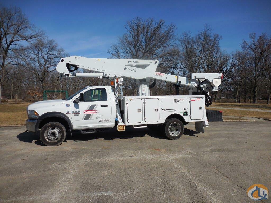 Sold Dur-A-Lift DPM-47MH Bucket Truck with jib, 2013 Dodge 5500 Crane ...