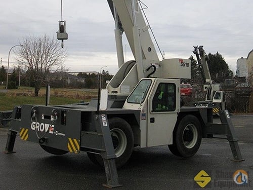 2012 Grove Yb5518 Crane For Sale In Halifax Regional Municipality Nova Scotia On Cranenetwork Com