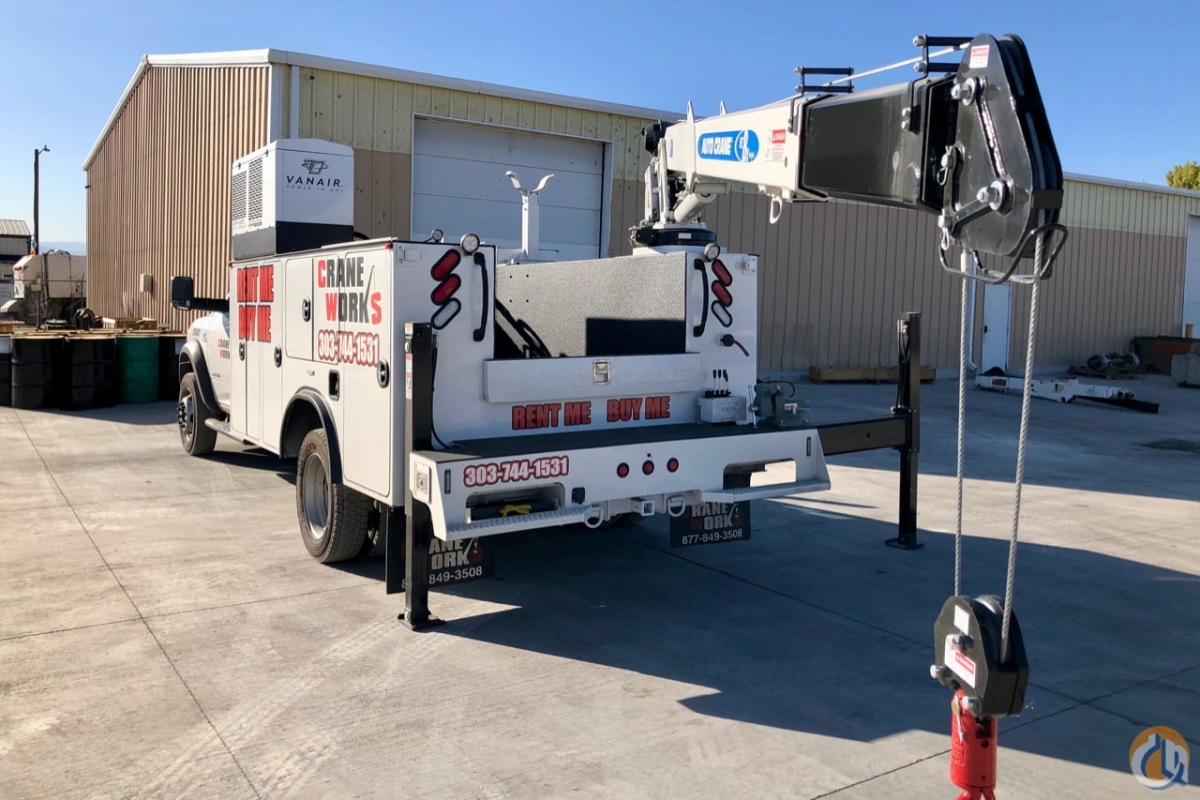 2019 Auto Crane HC8x with Titan 38 service body mounted to Ram 5500