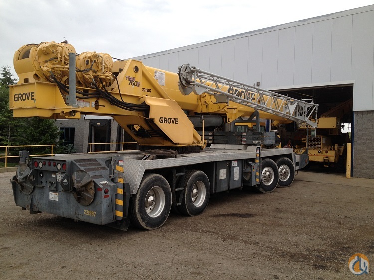 Sold 2000 Grove TMS760E Crane in Cleveland Ohio | Crane Network