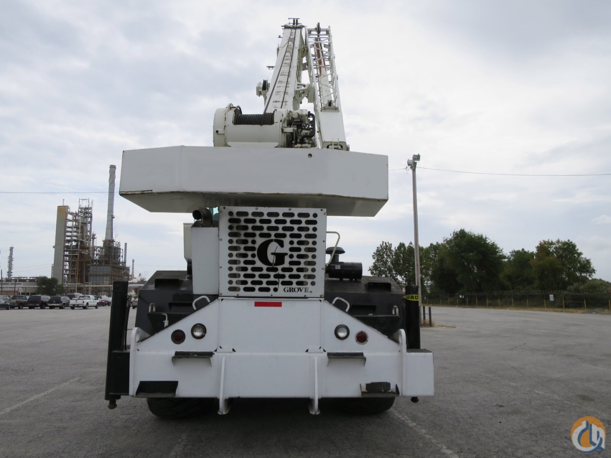 2000 GROVE RT-750 50 TON ROUGH TERRAIN CRANE WITH STRONG CHART Crane for Sale on ...