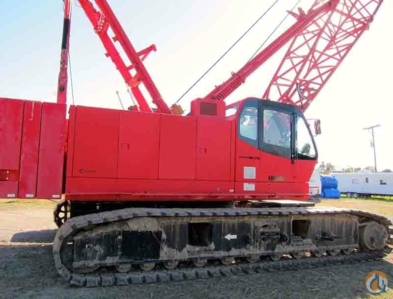 Manitowoc 10000 100 Ton Crawler Crane With 200ft Boom 60ft Jib, A C 