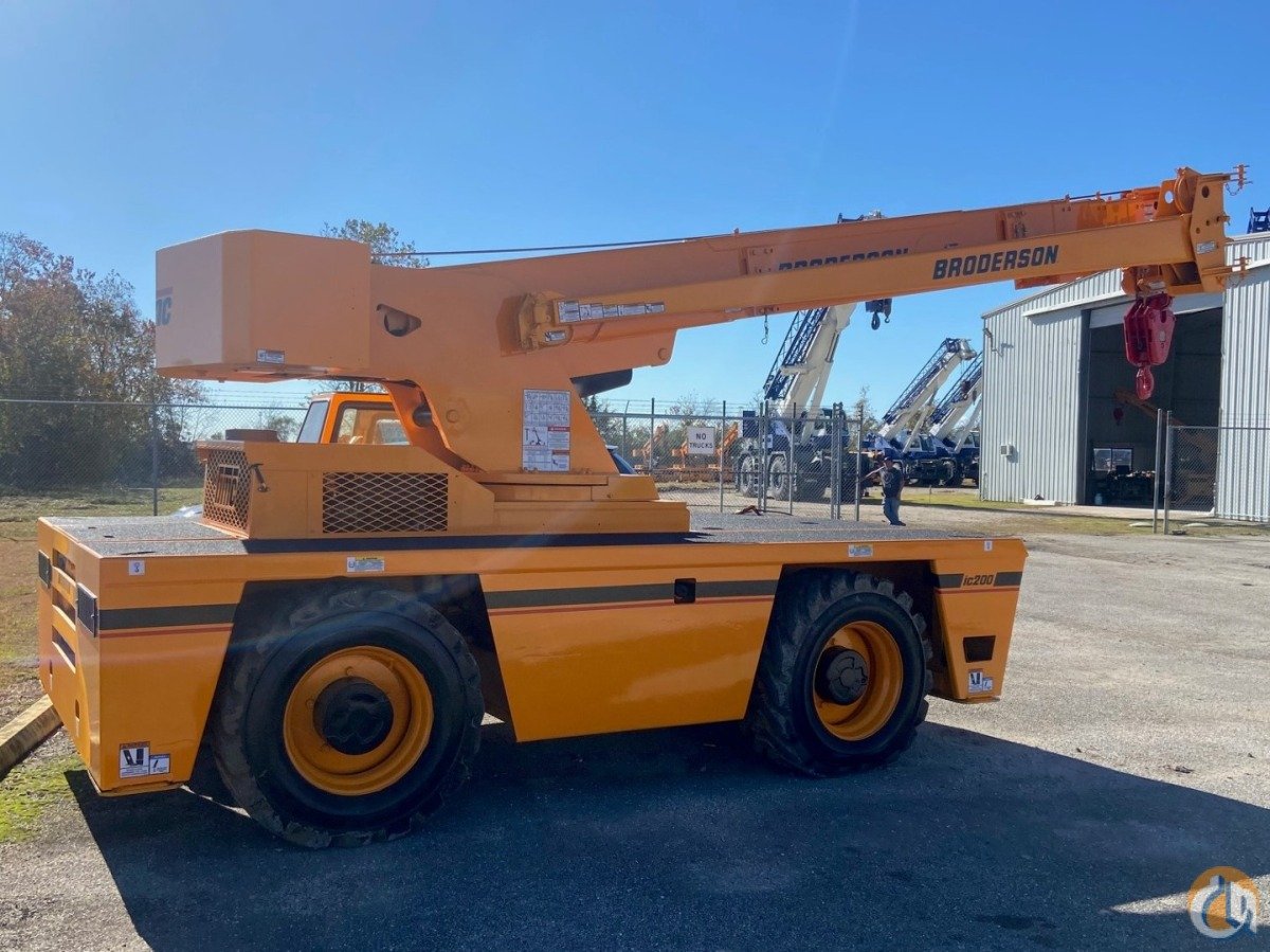 2013 BRODERSON IC-200-3H Crane for Sale or Rent in Savannah Georgia on ...