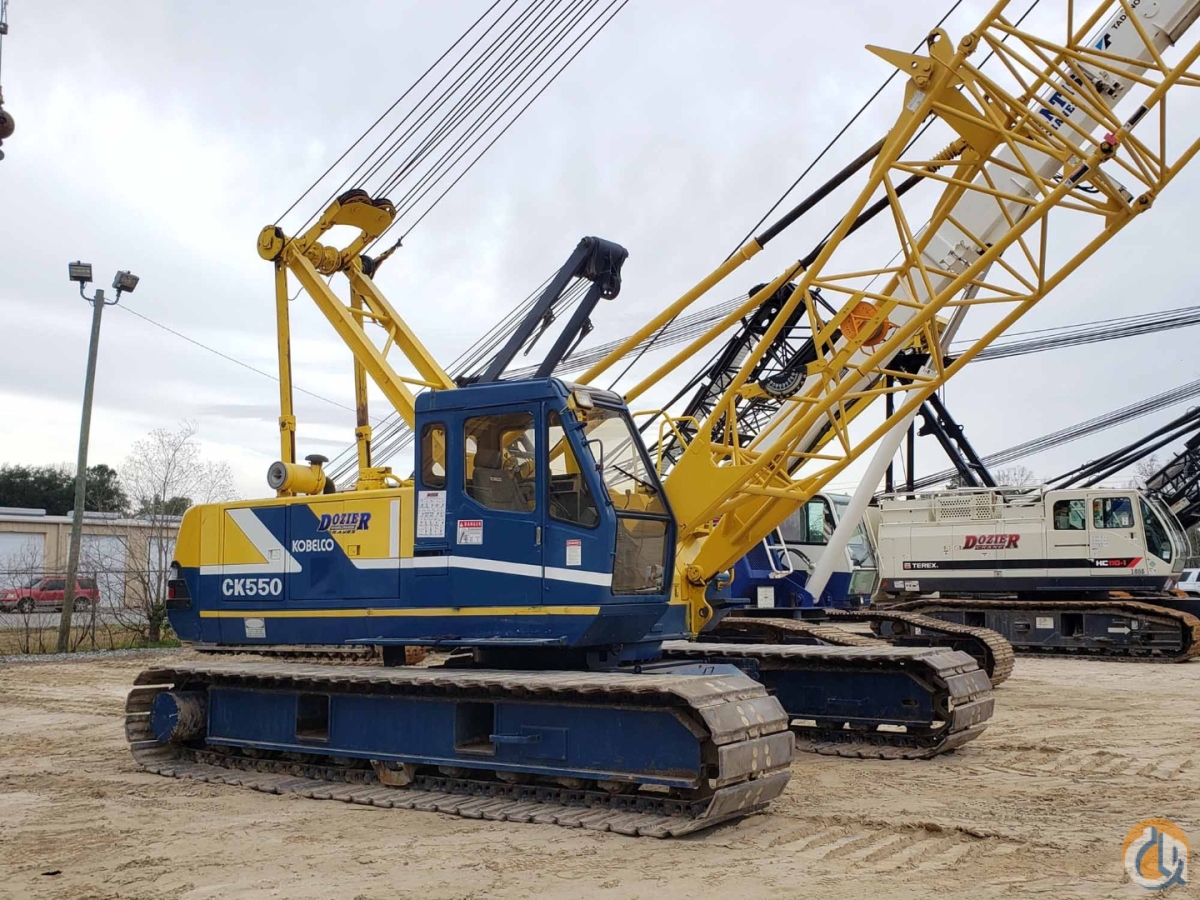 1998 KOBELCO CK-550 Crane for Sale or Rent in Savannah Georgia on ...