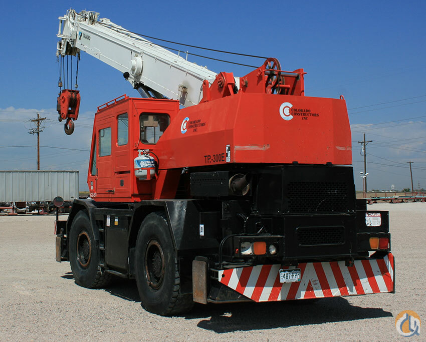 Sold TADANO TR-300E ROUGH TERRAIN Crane in Colorado | Crane Sold TADANO TR-300E ROUGH TERRAIN Crane in Colorado | Crane