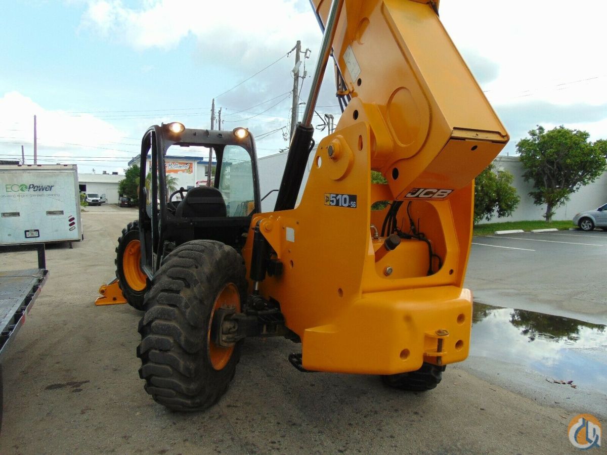 2013 JCB 51056 "10K 56 FT" TELESCOPIC FORKLIFT TELEHANDLER Crane for