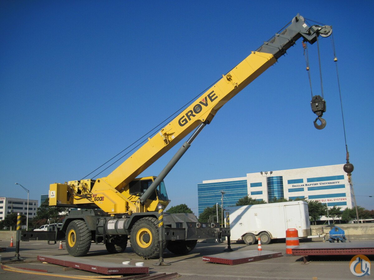 Grove RT600E 50 ton Hydraulic RT Crane for Sale on CraneNetwork.com