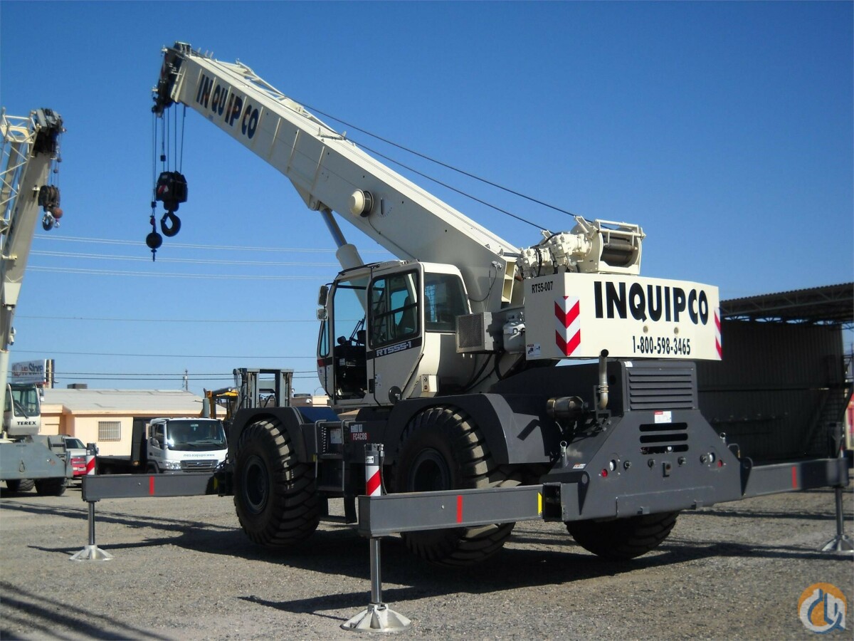 2012 TEREX RT 5551 Crane for Sale or Rent in Las Vegas Nevada Crane