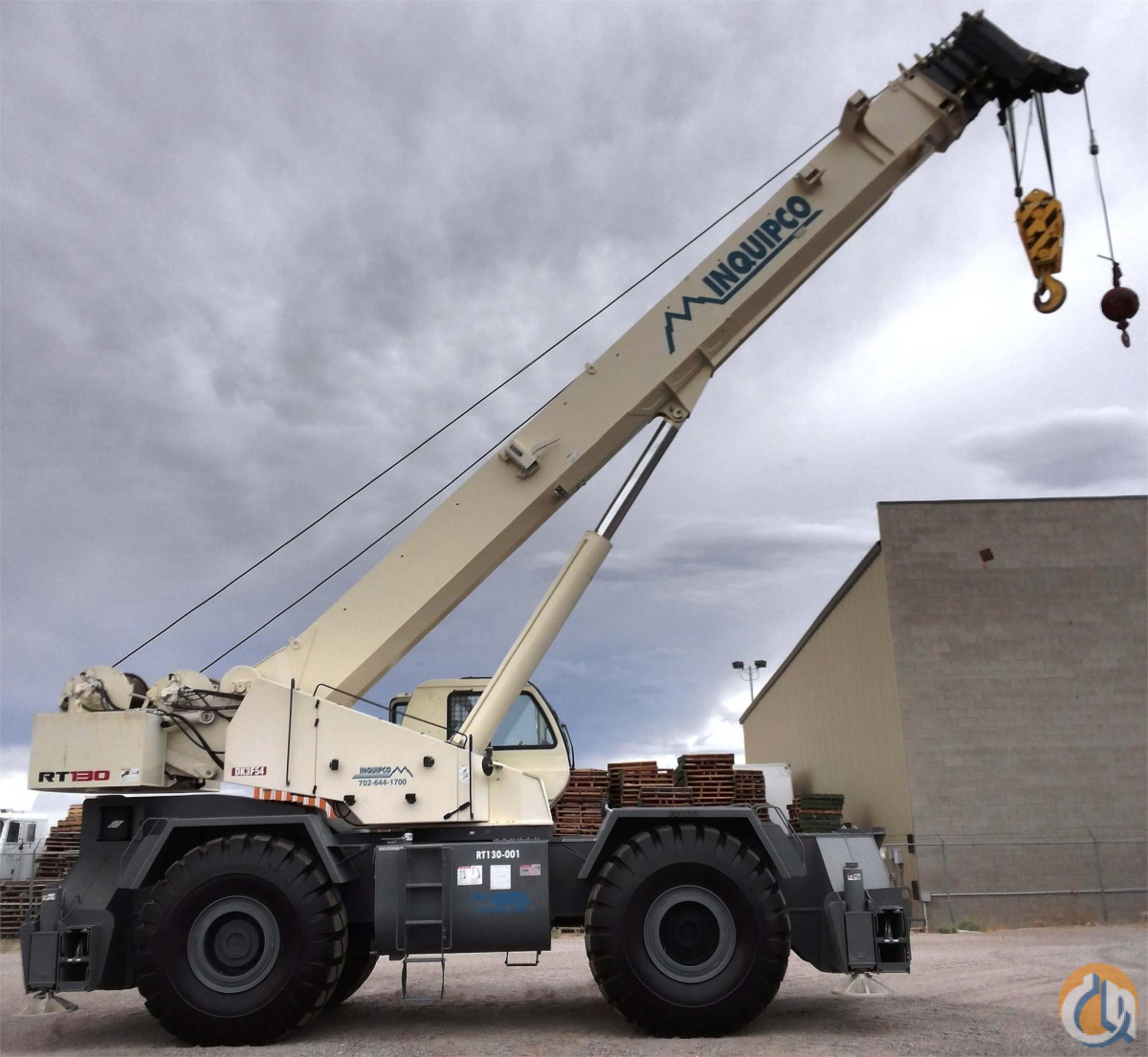 2011 TEREX RT130 Crane for Sale or Rent in Las Vegas Nevada on