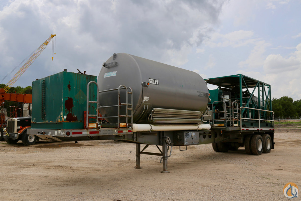 2008 Stewart & Stevenson nitrogen pumping unit Oilfield Trailers