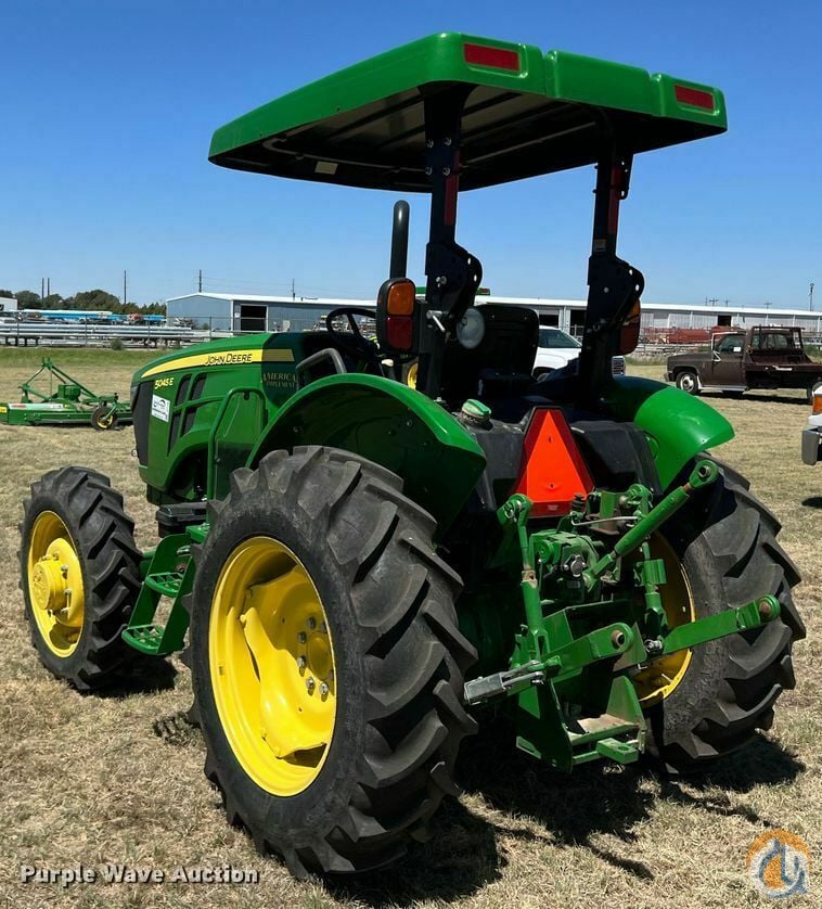 2018 John Deere 5045e Tractor John Deere 5045e Purple Wave Inc On 0783