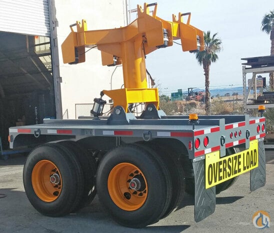 Transworld Manufacturing 2 Axle Boom Dolly Boom Dolly Crane Part for ...