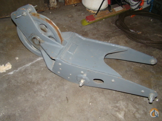 Terex T340 ROOSTER SHEAVE fits others RT335, RT345 Boom (Tip Extension ...