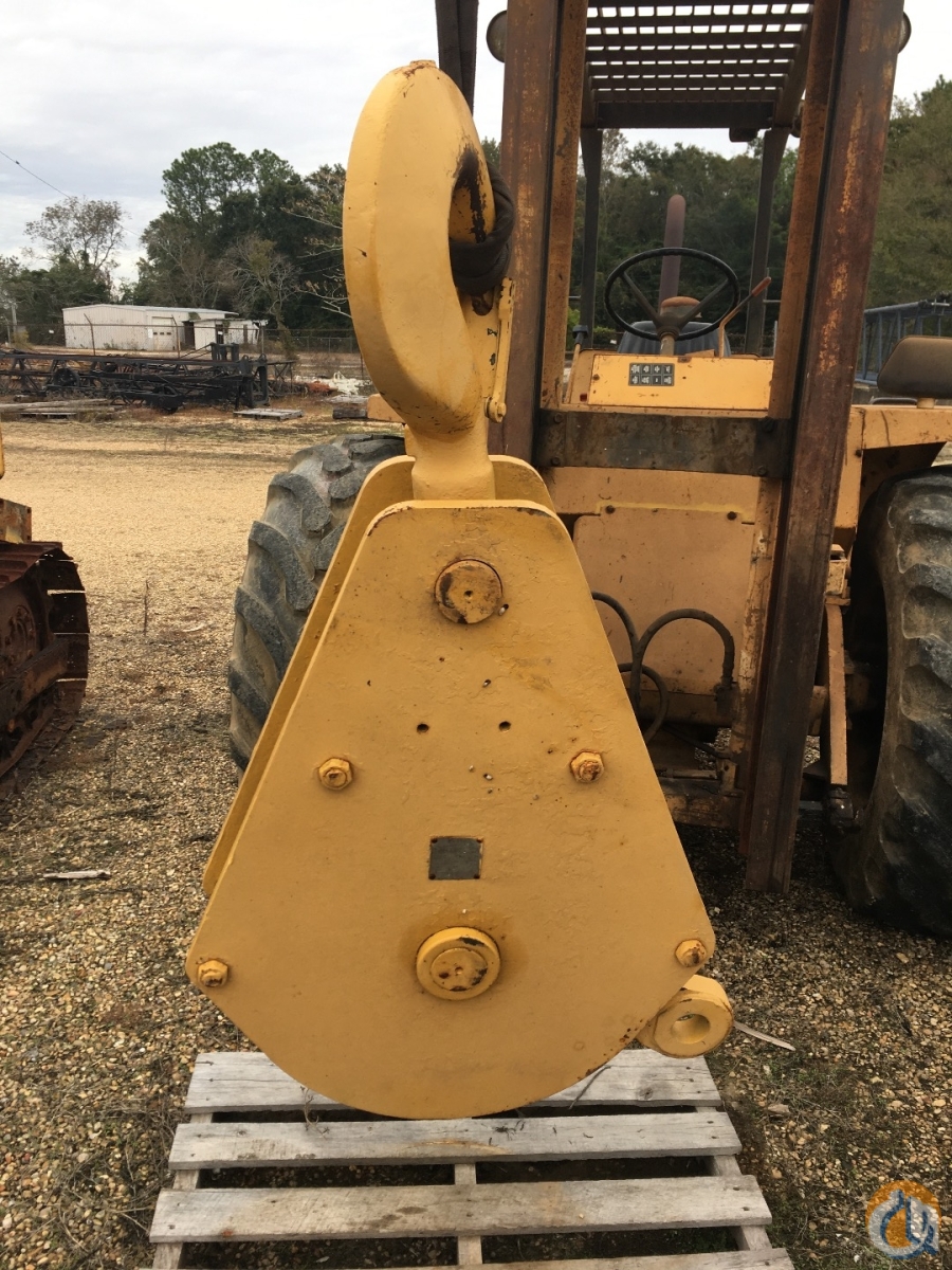 Johnson 40 ton Johnson Single Sheave Block with Dead end Load Blocks