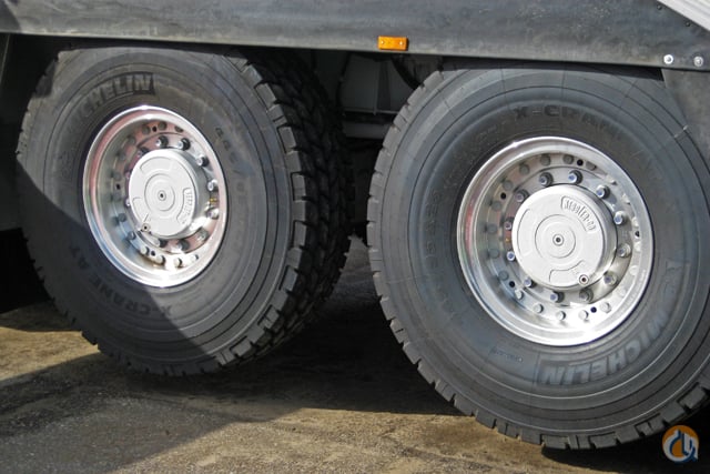 Michelin Michelin Tires on Aluminum Rims Tires Crane Part 