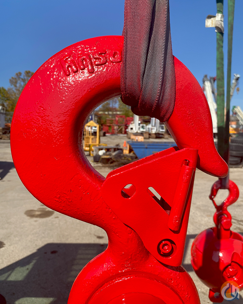 Crane Wrecking Ball w/Hook. In Authentic Manitowoc Red. 1/50th, 1/48th
