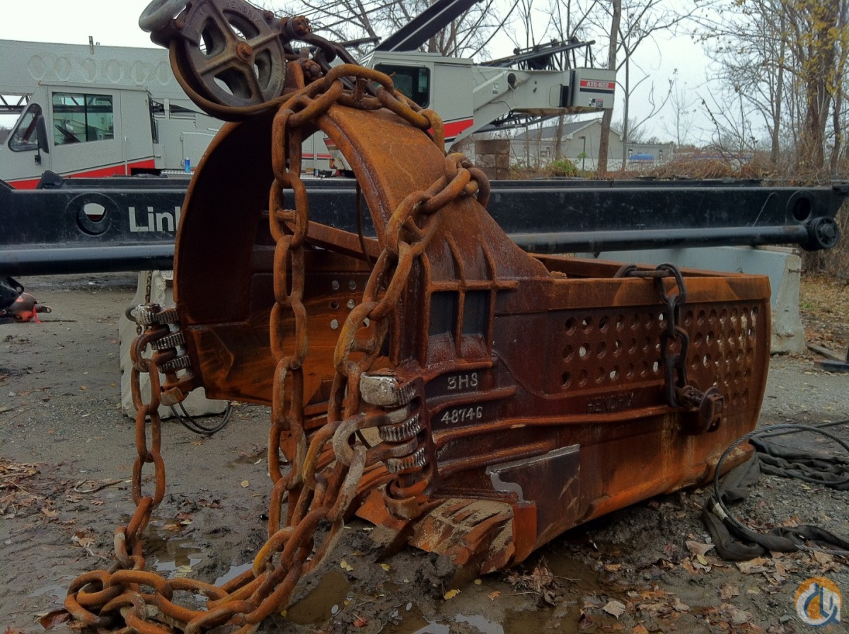 Hendrix 3Yard Dragline Bucket Buckets (Drag, Clam, Concrete) Crane