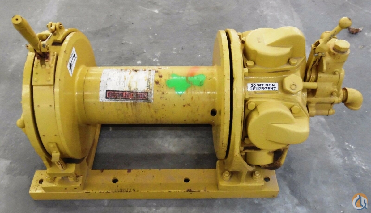 Ingersoll Rand INGERSOLL RAND K5UL AIR TUGGER WINCH, 5,000 LBS CAPACITY Hoists/Winches Crane
