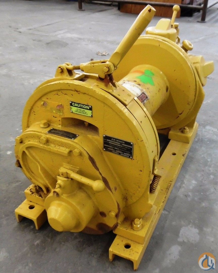Ingersoll Rand INGERSOLL RAND K5UL AIR TUGGER WINCH, 5,000 LBS CAPACITY Hoists/Winches Crane
