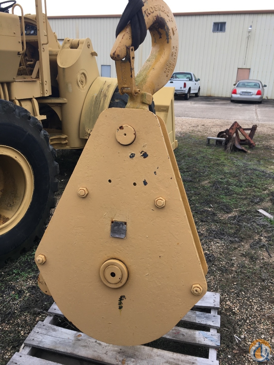 Johnson 40 ton Johnson Single Sheave Block with Dead end Load Blocks