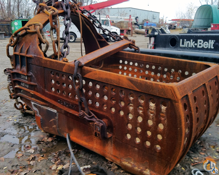 Hendrix 3Yard Dragline Bucket Buckets (Drag, Clam, Concrete) Crane