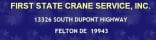 First State Crane Service Inc.